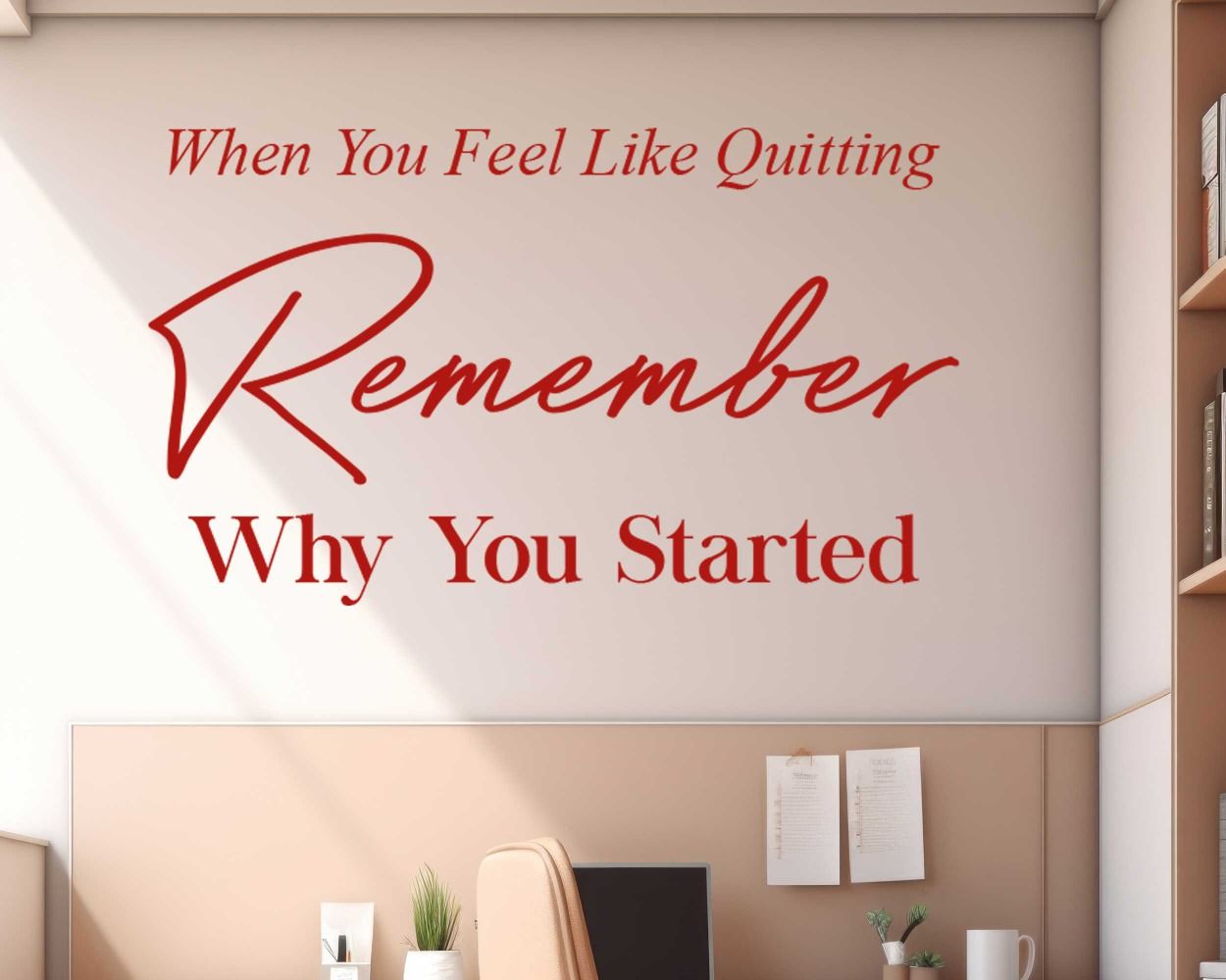 Empowering Motivation Quotes Wall Decals