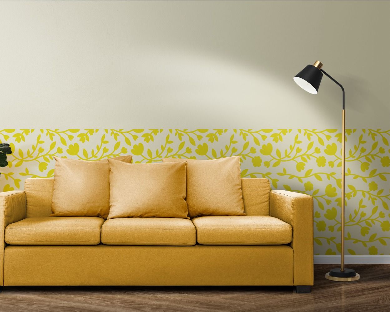 Best Beautiful Floral Pattern Wall Stickers