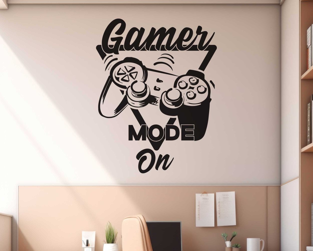 Gamer Mode On Gaming Wall Stickers