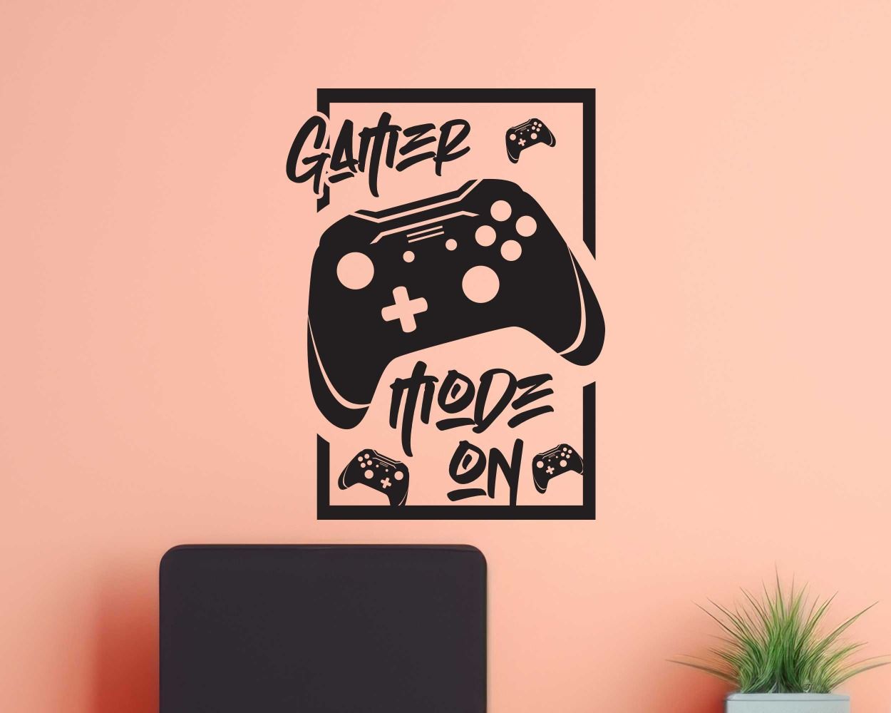 Gamer Mode On Gaming Wall Decals For Gaming Room Decor And Cave