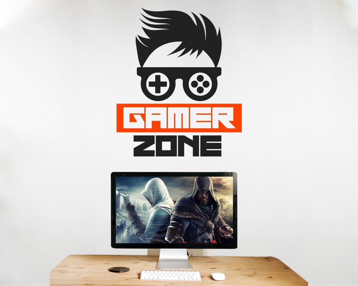 Gamer Zone Gaming Wall Decals