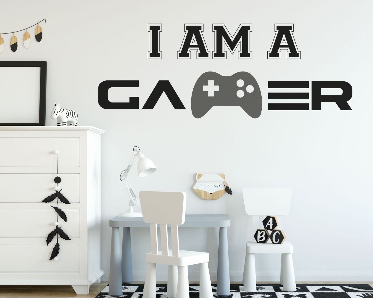 Gaming wall decals for Boys gaming room wall decoration