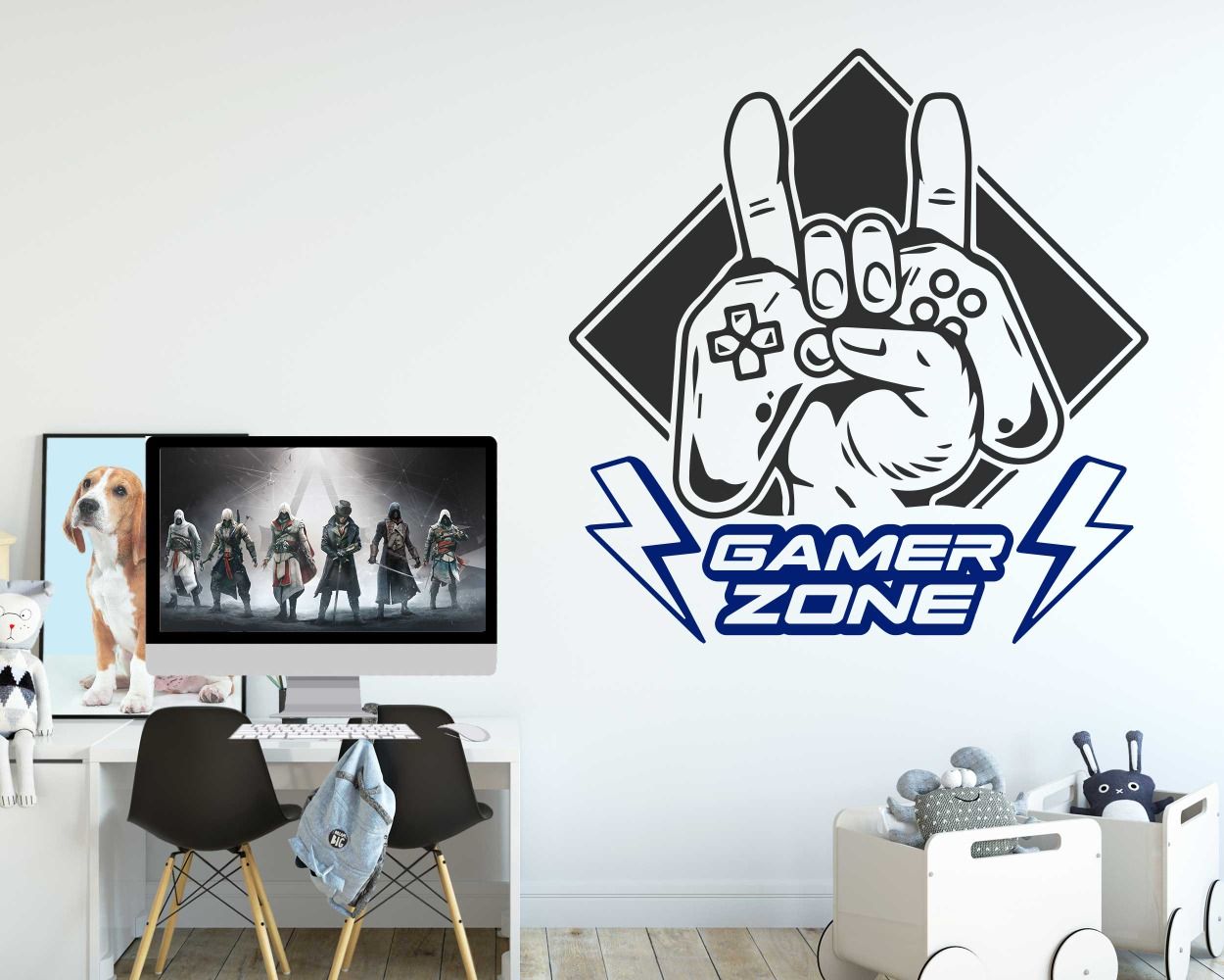 Boys Room Gaming Wall Stickers