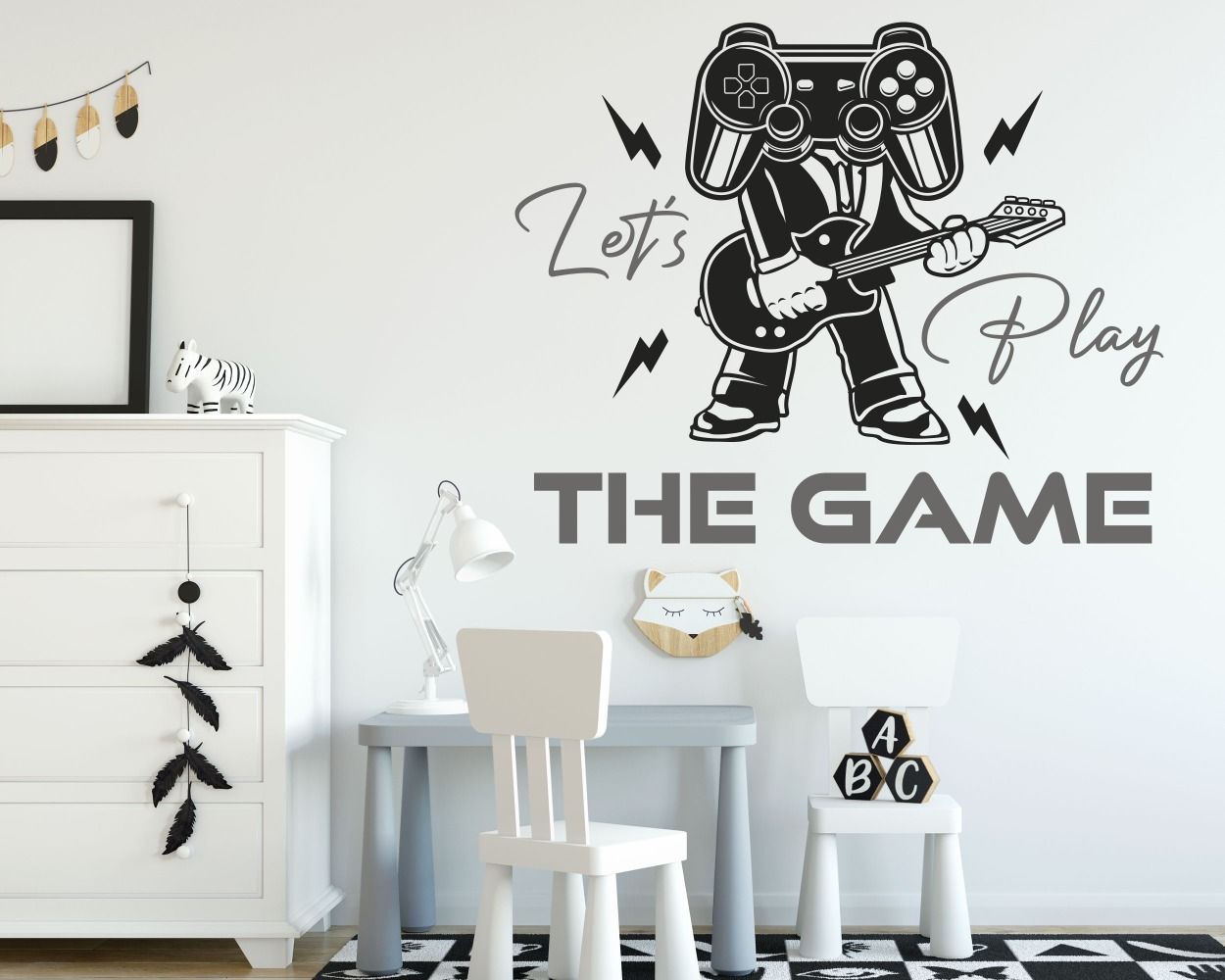 Gaming Wall Stickers for Boys Room Wall decoration
