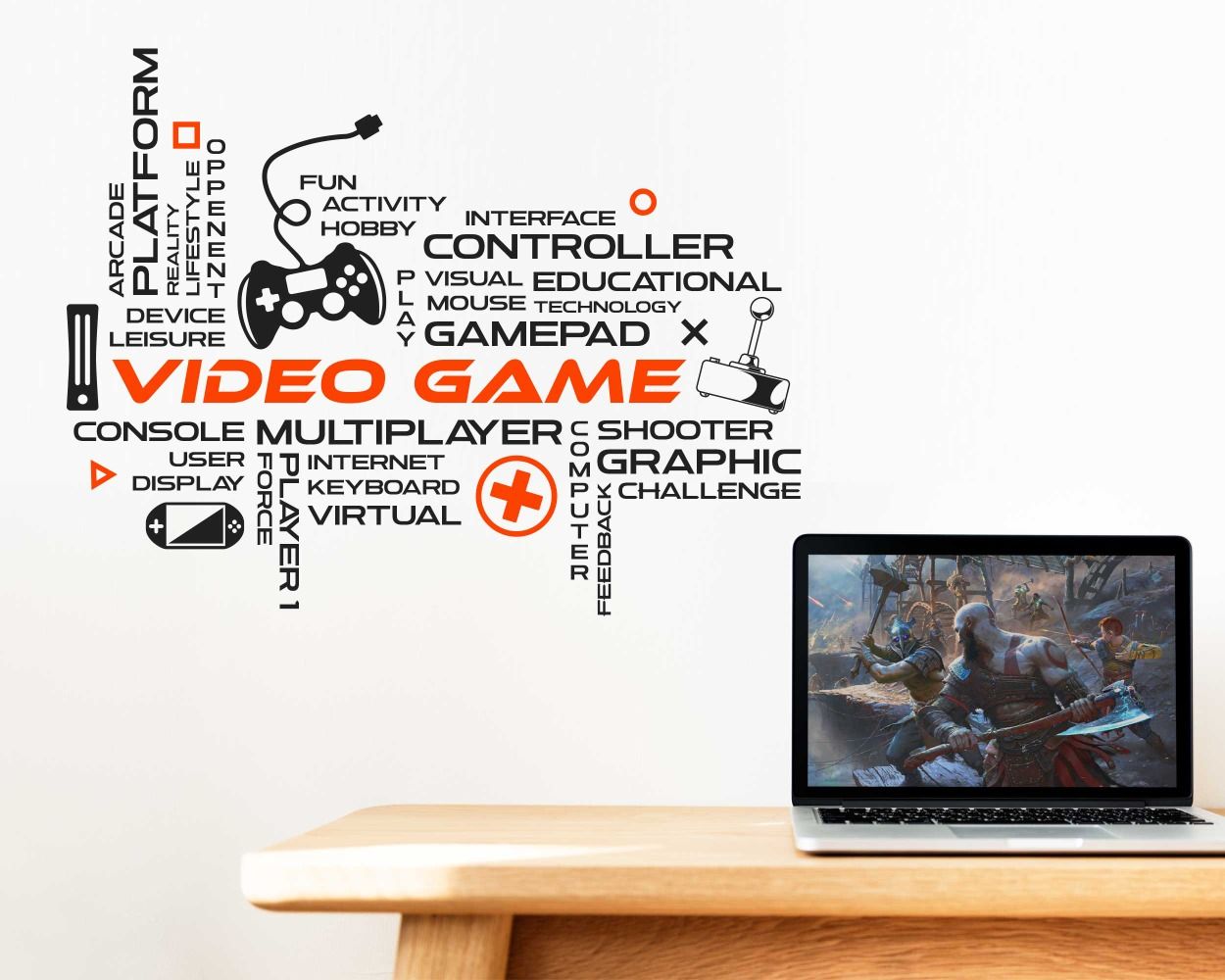 Gaming wall decals