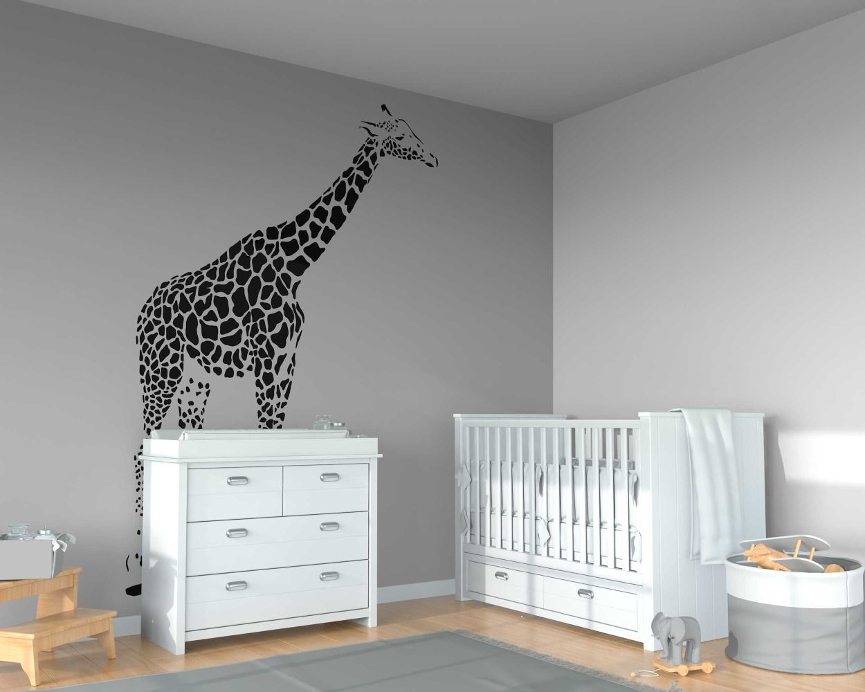 Giraffe Animal Wall Decals