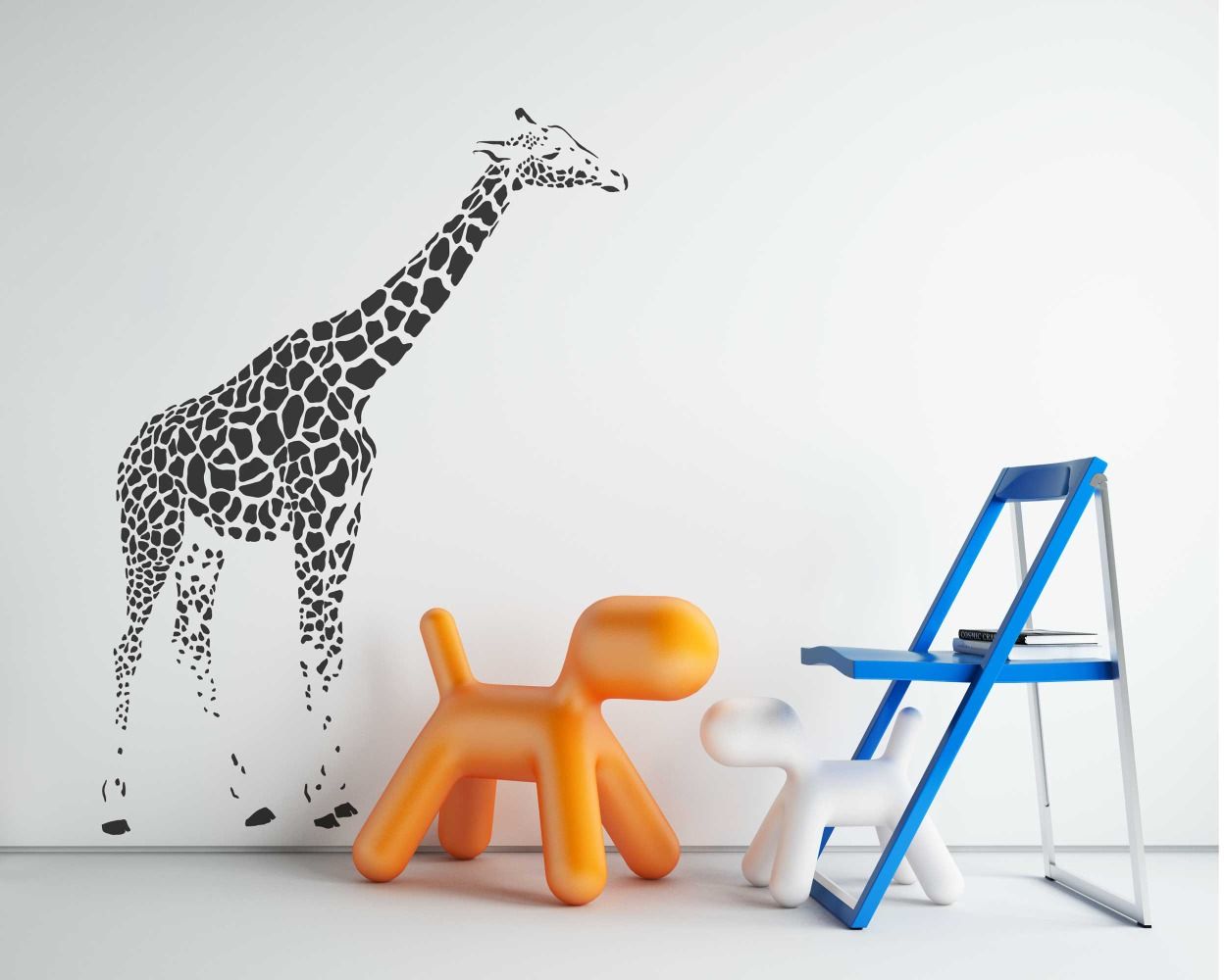 Giraffe Animal Wall Decals For Kids Room Magic And Imagination