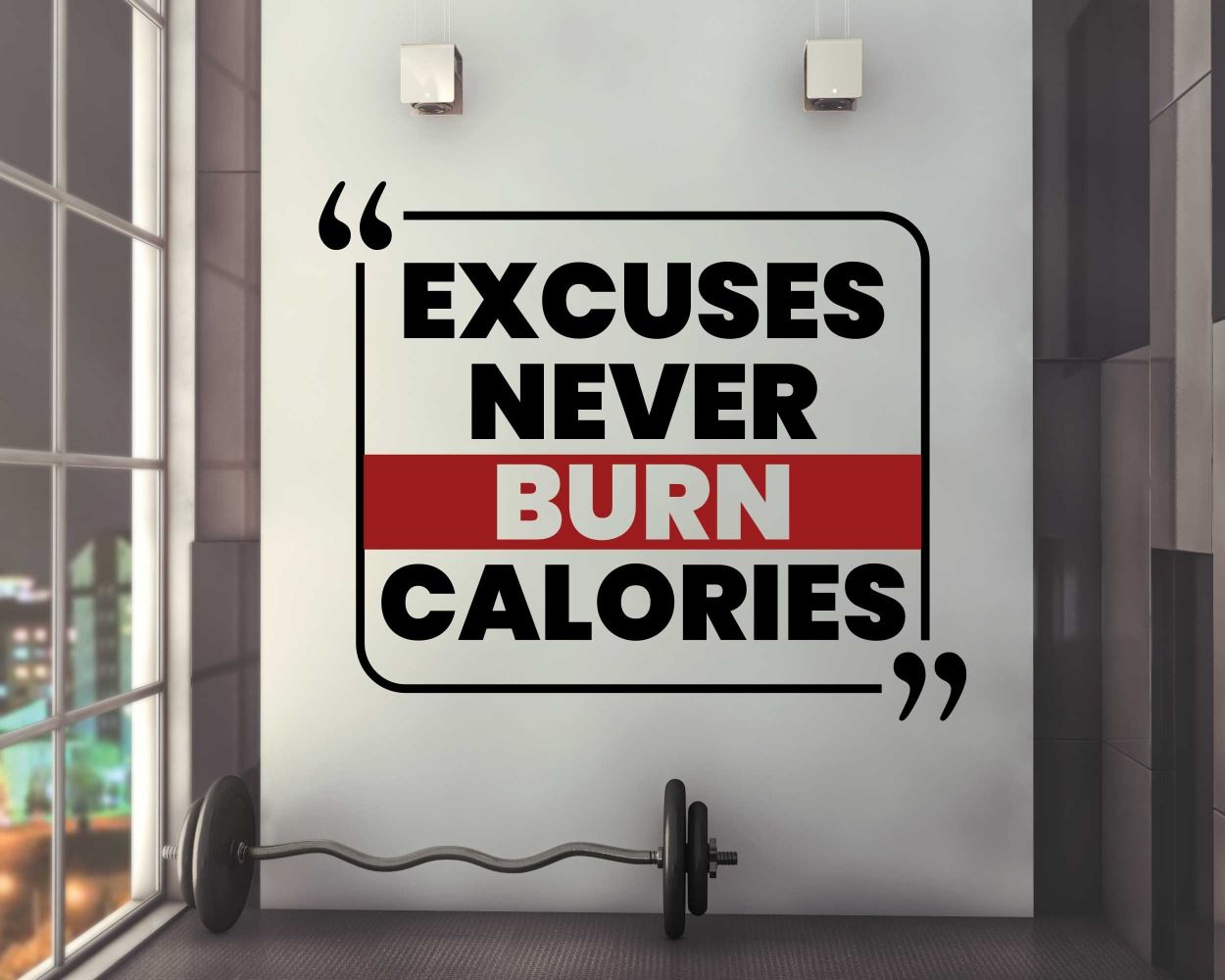 wall quotes for gym wall decor