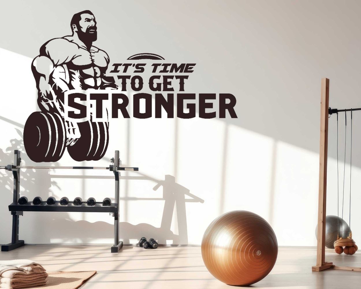 Wall Quotes Decals for Gym Decor