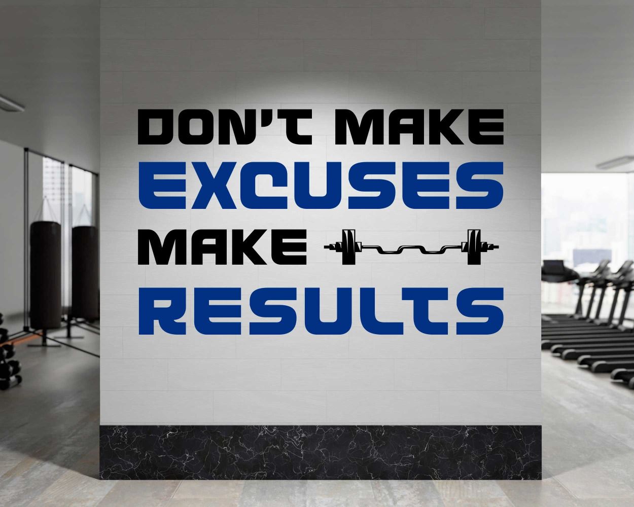 gym room decal
