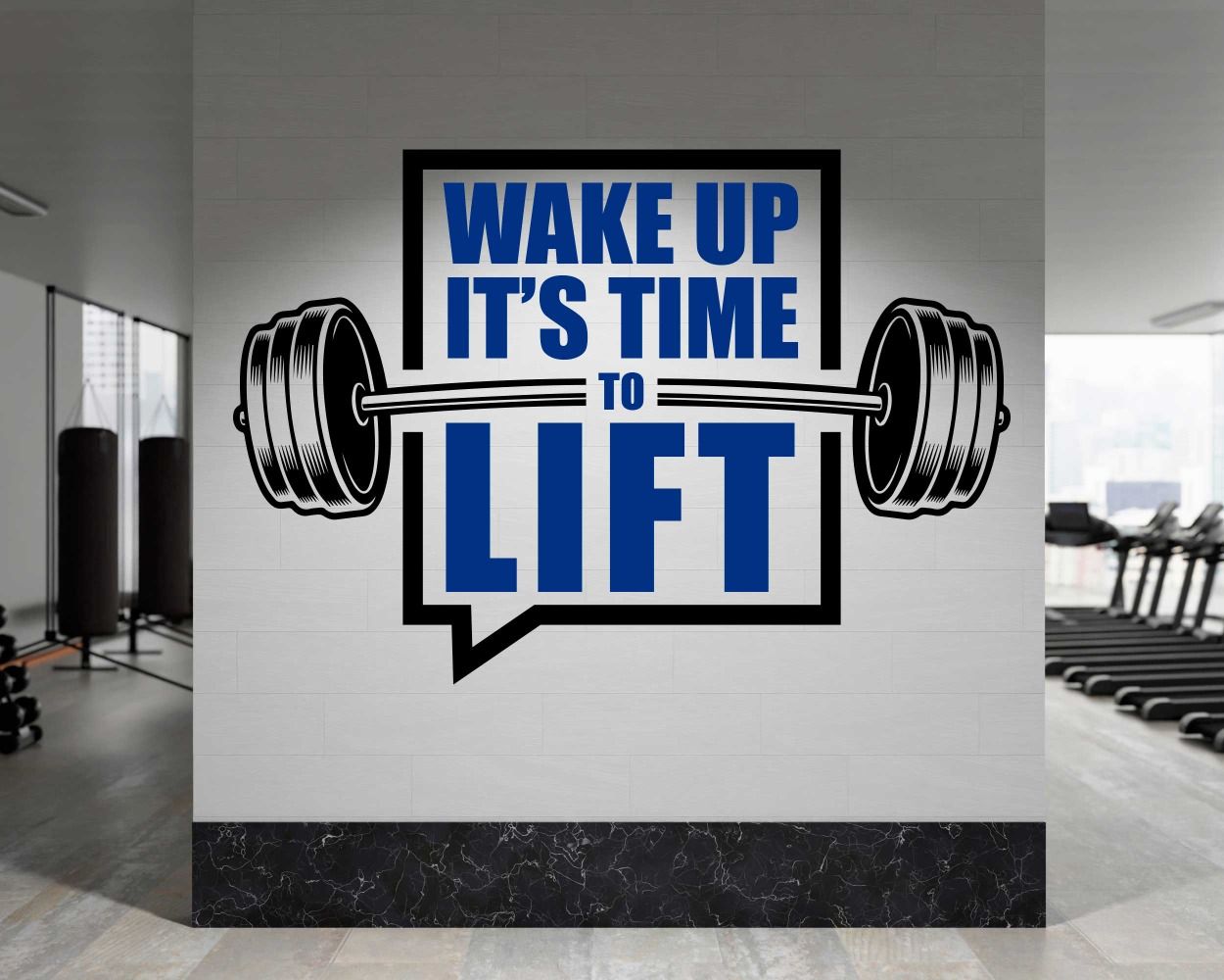 gym room decal