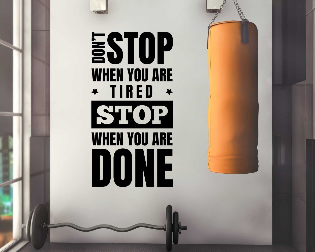 gym room decor