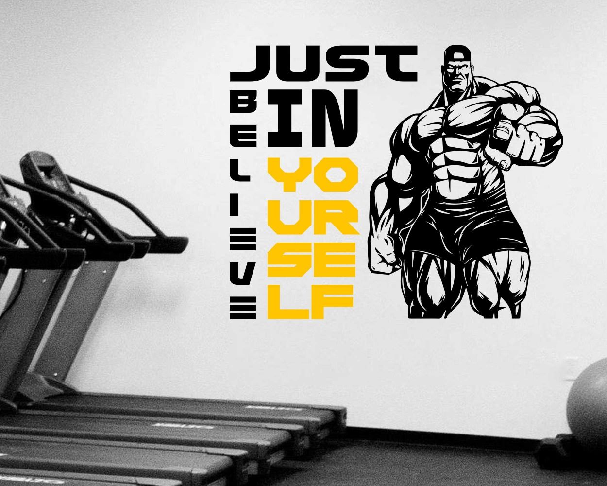 gym wall art