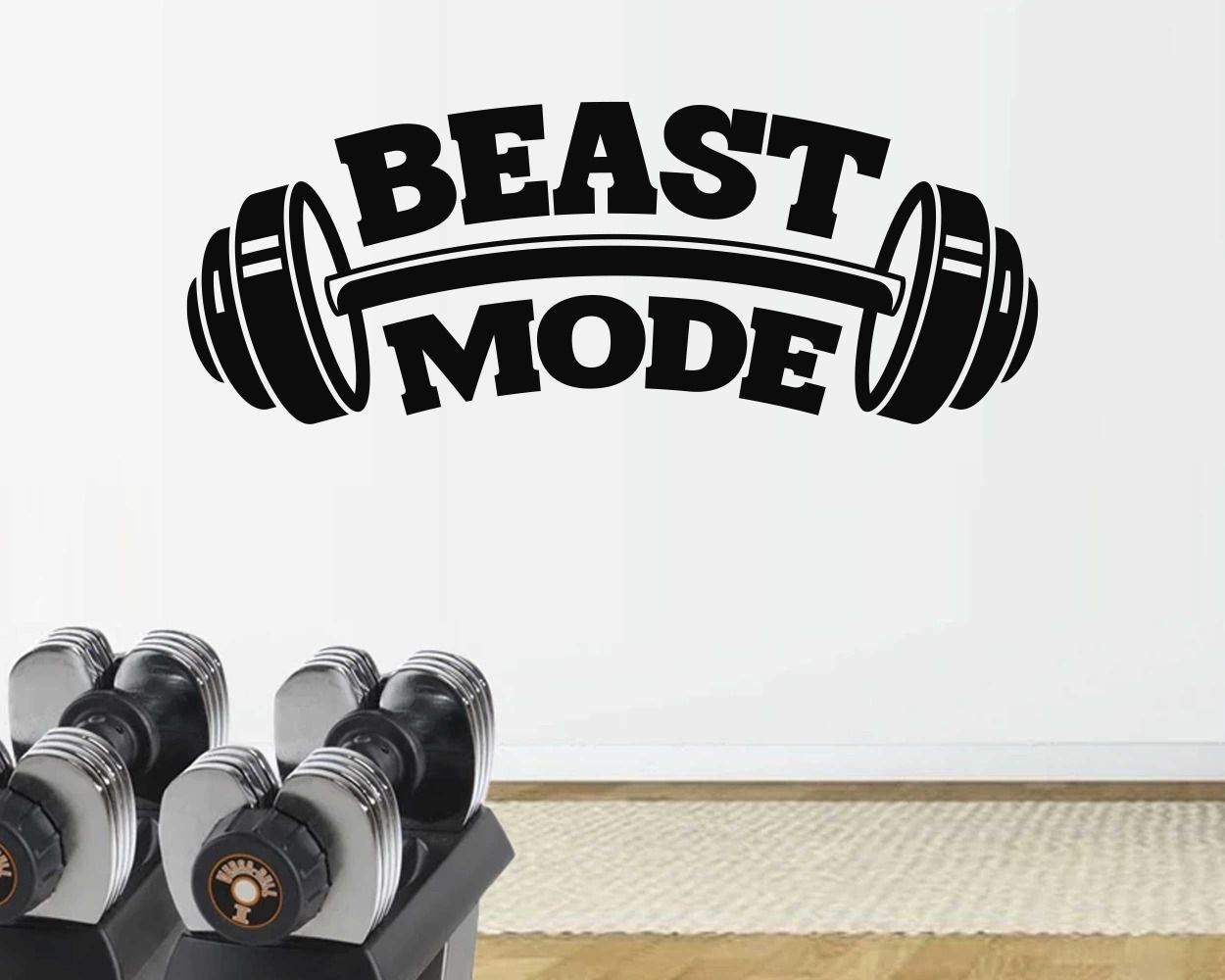 gym wall decal