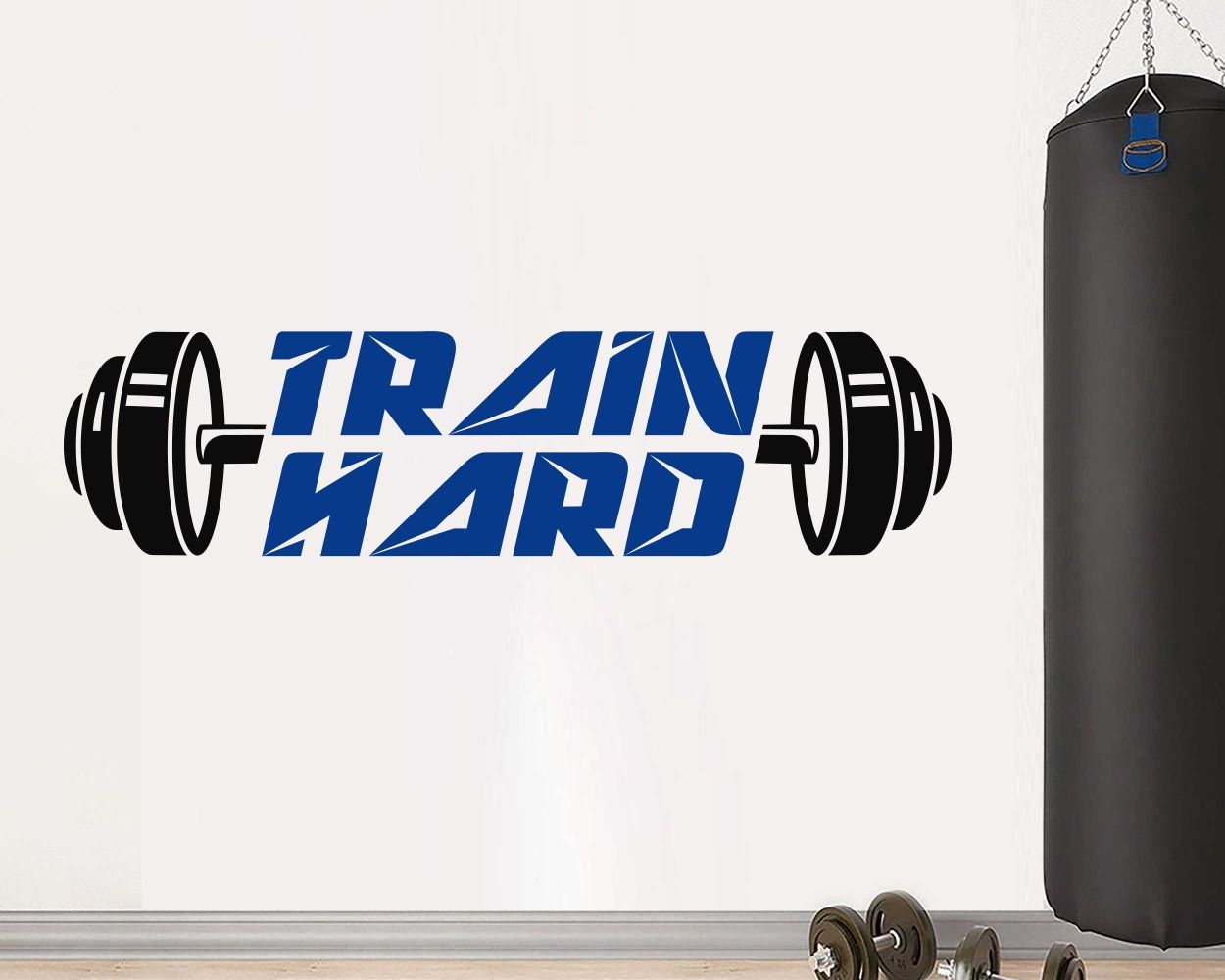 Gym wall quotes decals