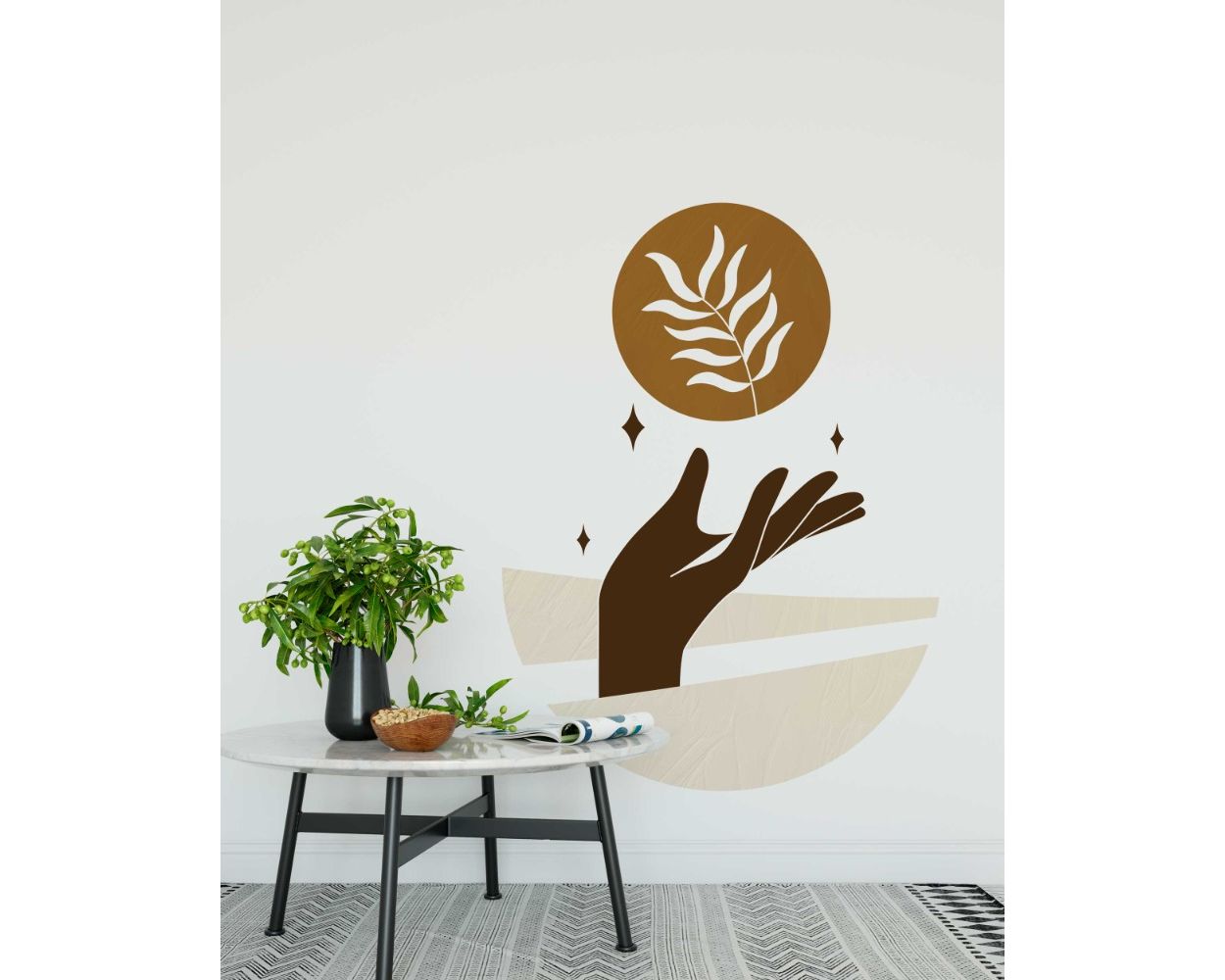 Abstract Boho Wall Stickers