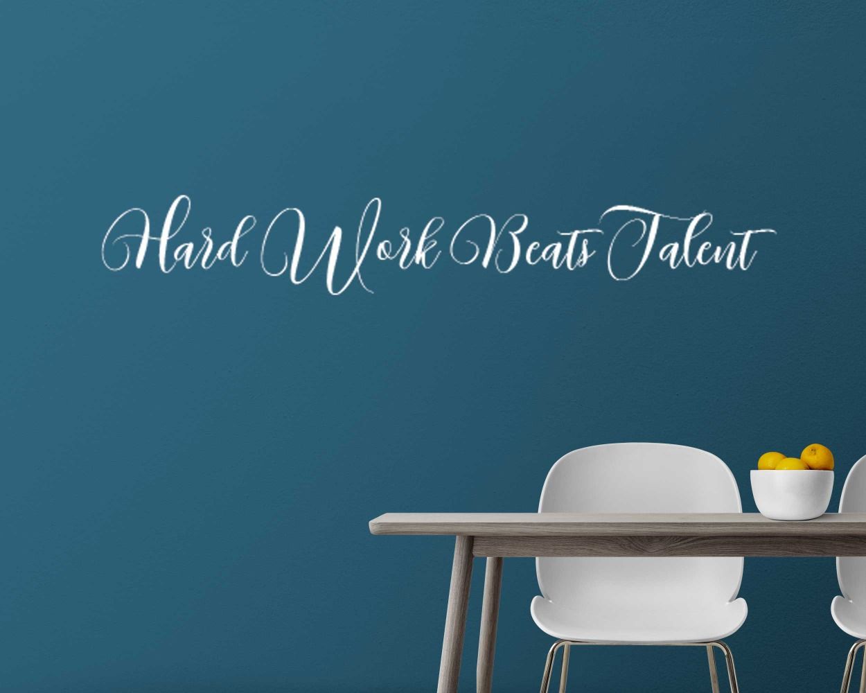 Hard Work Beats Talent Wall Stickers For Office Wall Decor