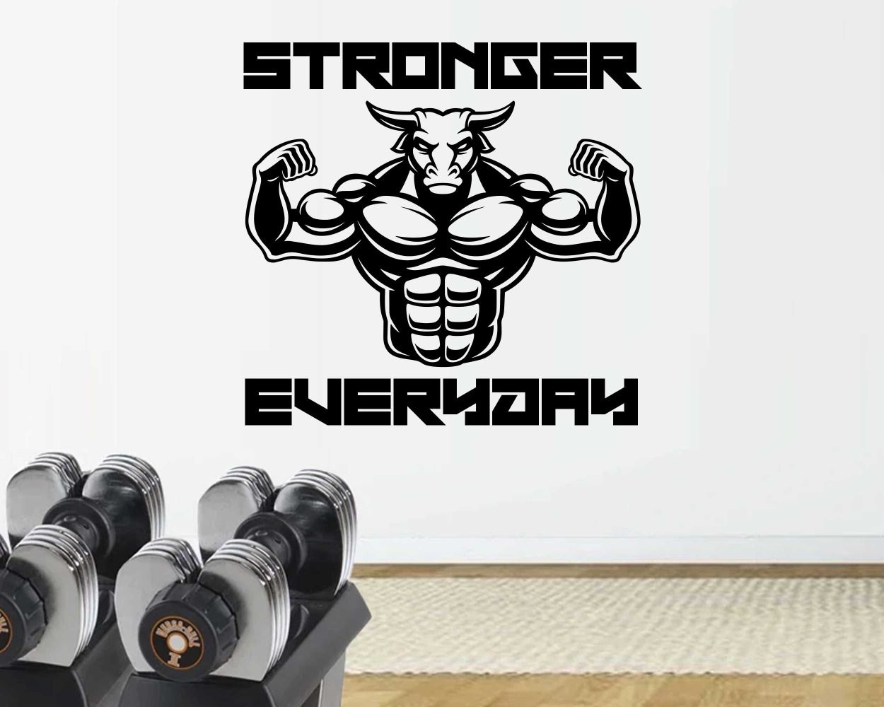 home gym decal