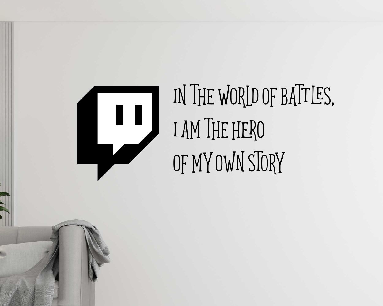 Gaming Wall Stickers For Gamer Room Decoration 