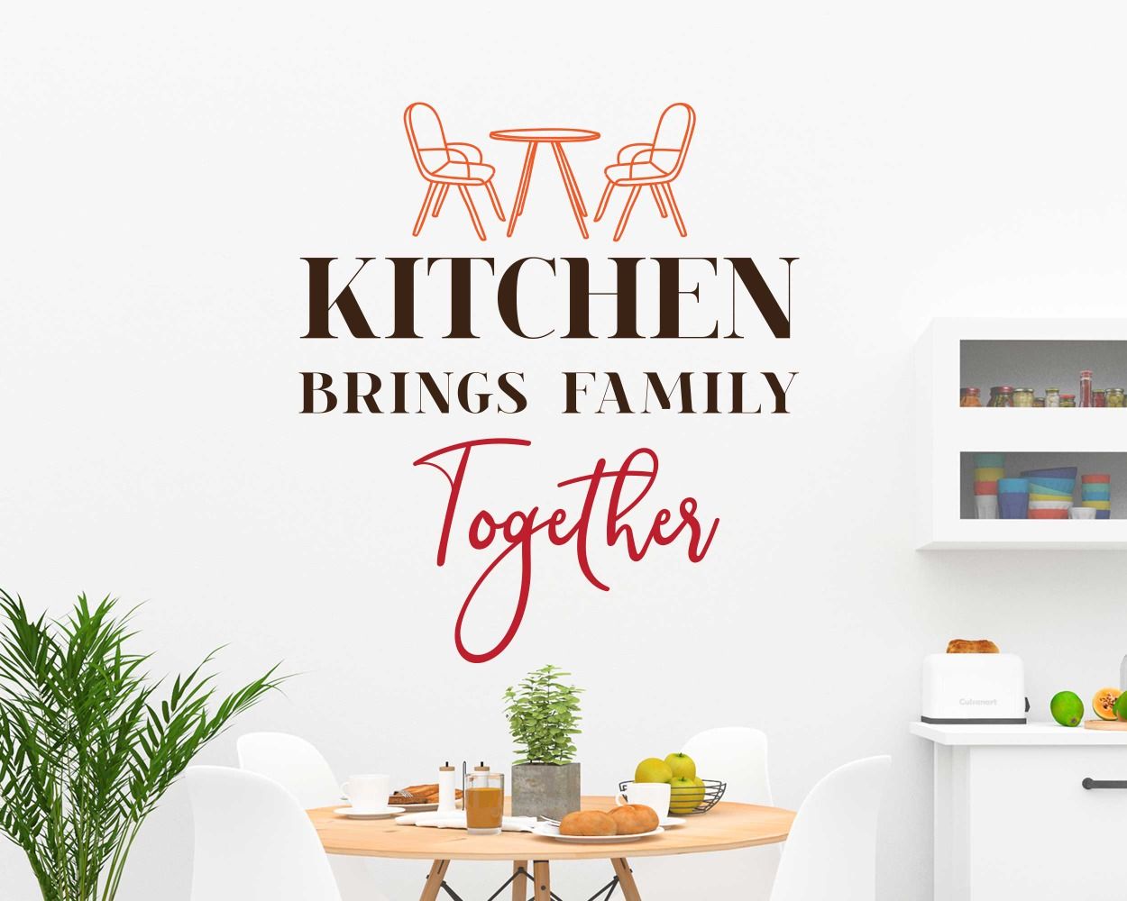 Best Inspirational Kitchen Quotes Wall Stickers