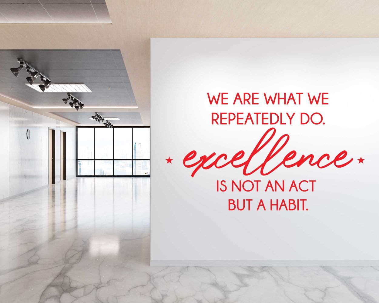 Inspirational Quotes Wall Decals for Office Room Decor