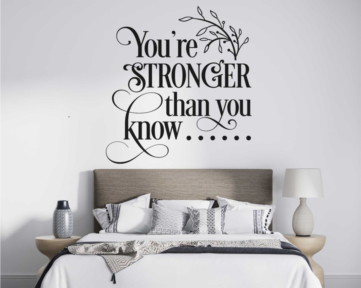 Inspirational Motivation Quotes Wall Decals For Strength