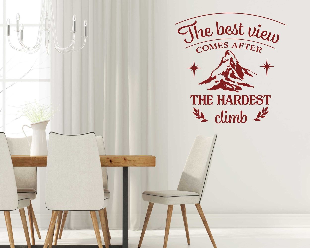 Motivation Inspirational Quotes Wall Decals For Room Decoration