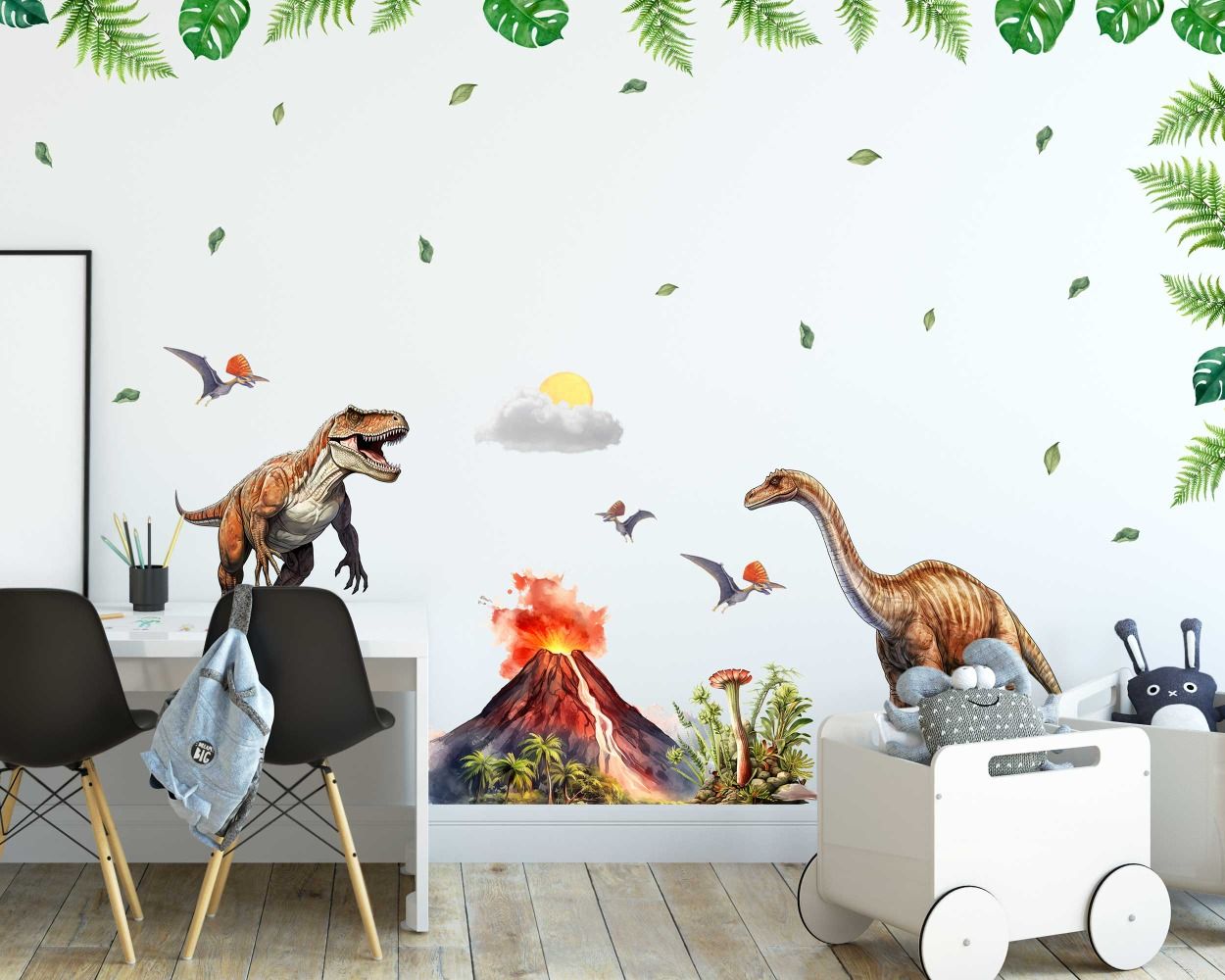 Best Beautiful Jurassic World Dinosaur Wall Decals For Kids Room Decor 