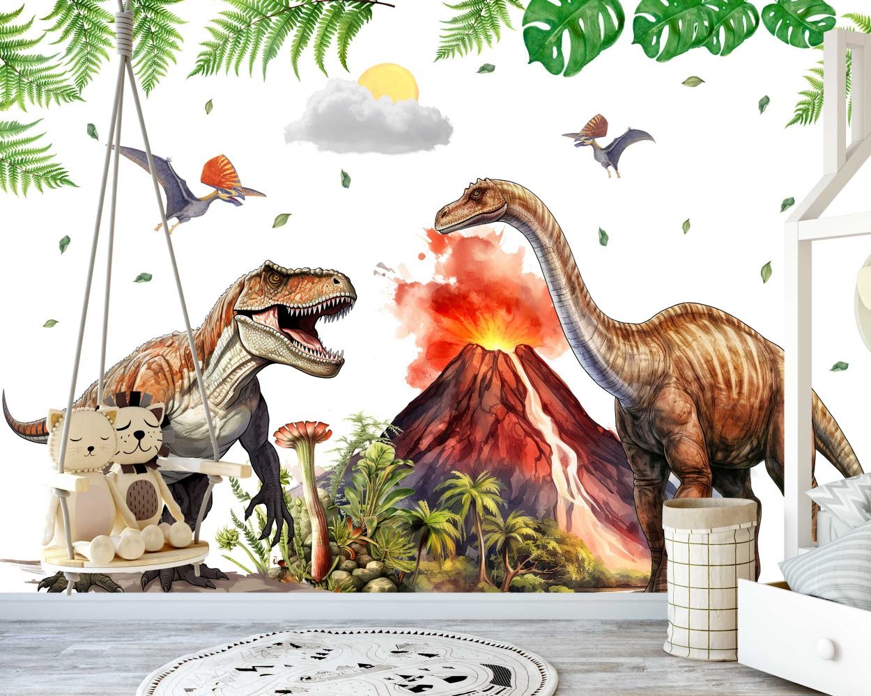 Best Beautiful Jurassic World Dinosaur Wall Decals