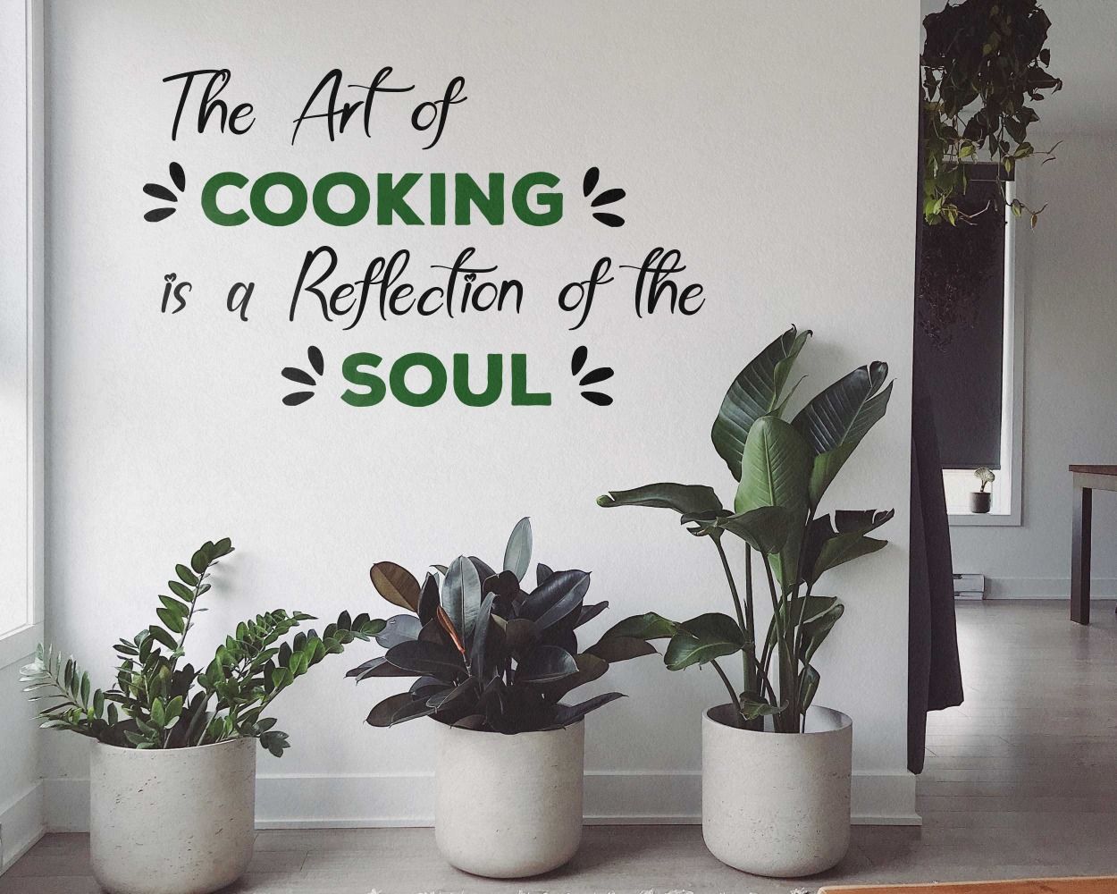 kitchen wall quotes decals