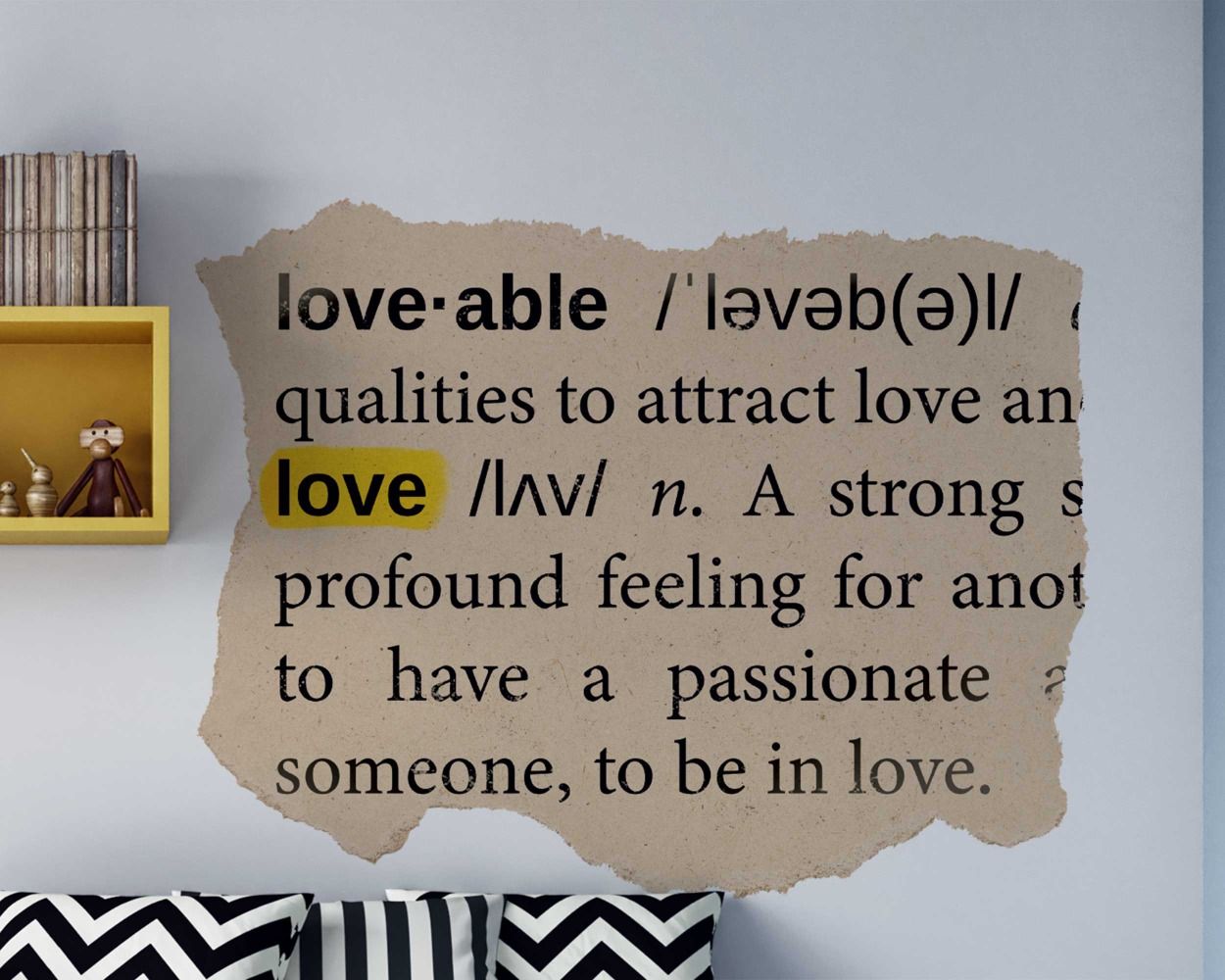 Love Dictionary Png Ephemera Collage Element Stickers