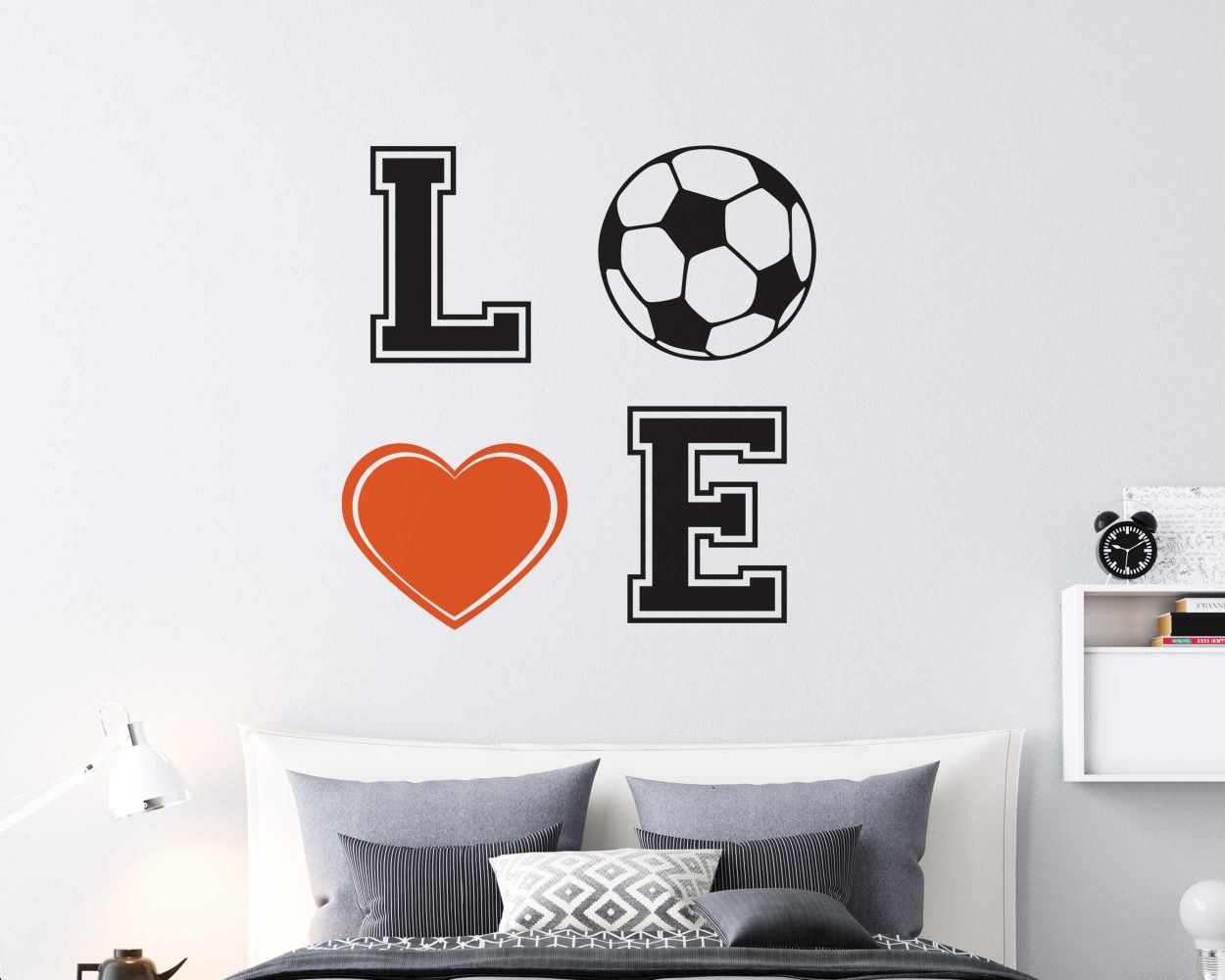 Sports love Stickers for sports person room wall decor