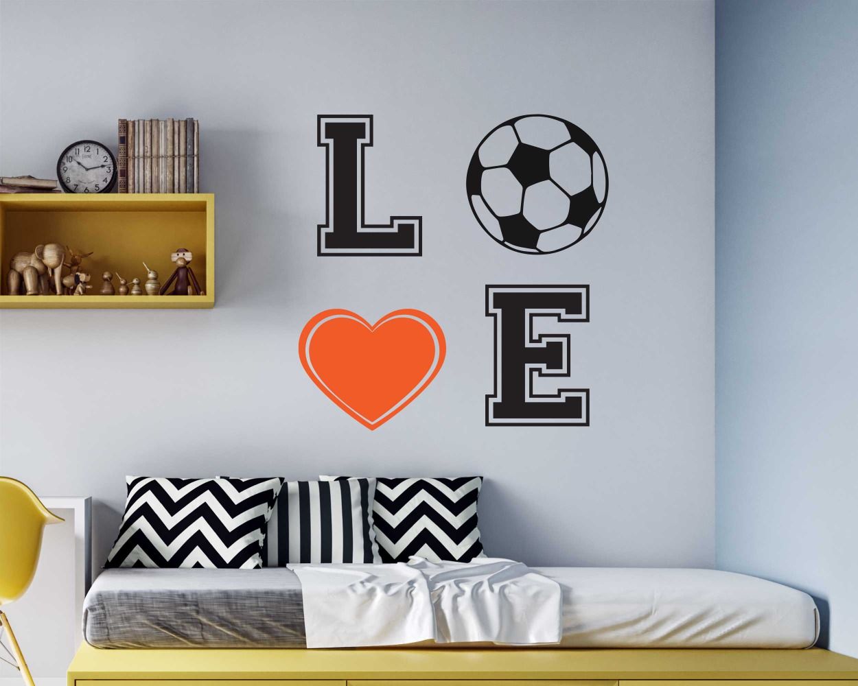 Best Sports love Decals for sports person room wall decor