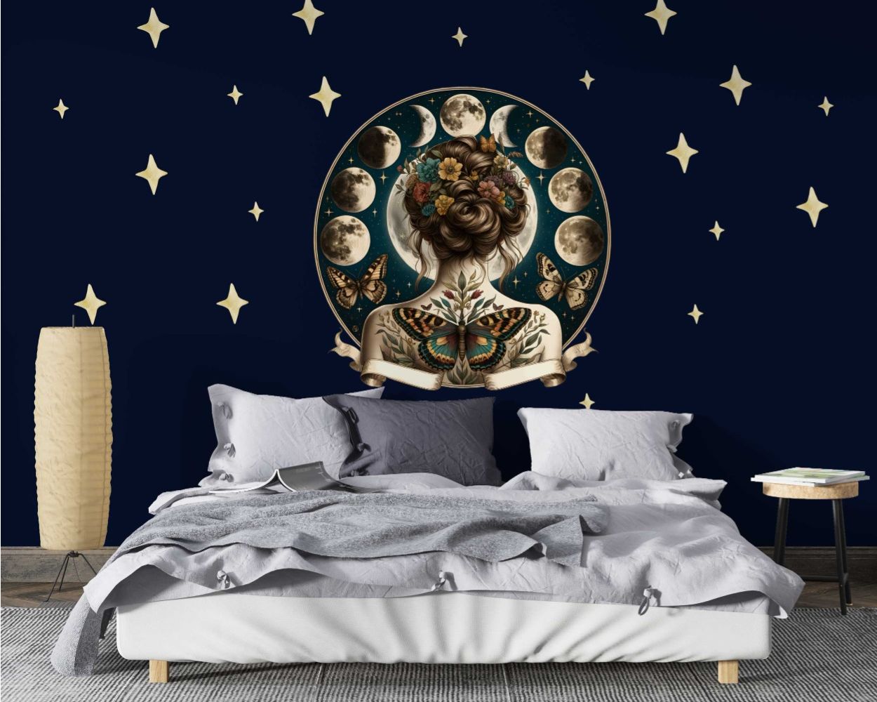 Best Beautiful Premium Quality Celestial Goddess Wall Stickers