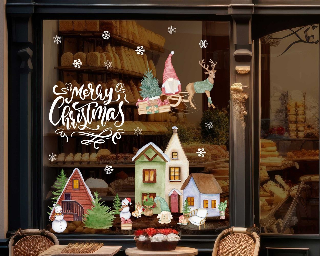 Best Merry Christmas Celebration Decals for Window Decoration