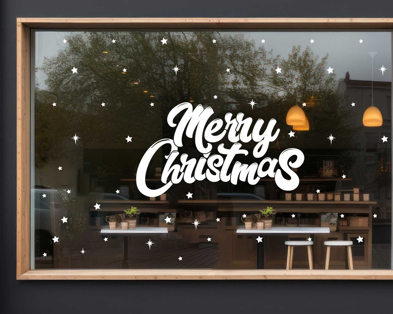Best Merry Christmas Vinyl Glass Window Stickers