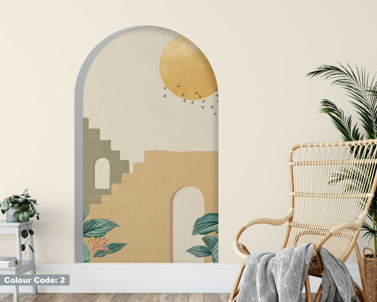 Best Beautiful Modern Arch Wall Decals