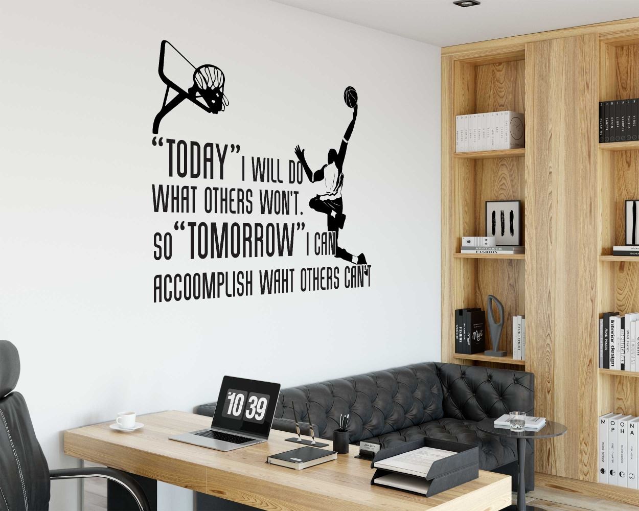 Motivational Quotes Gaming Sports Wall Decals 