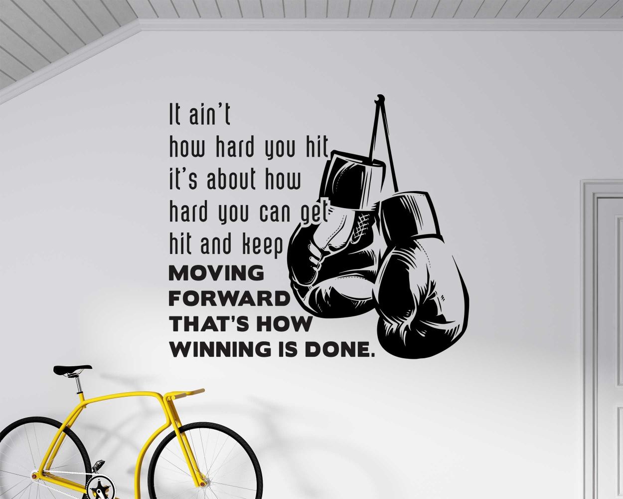 Best Motivational Quotes Sports Wall Decals For Boy Room Decor