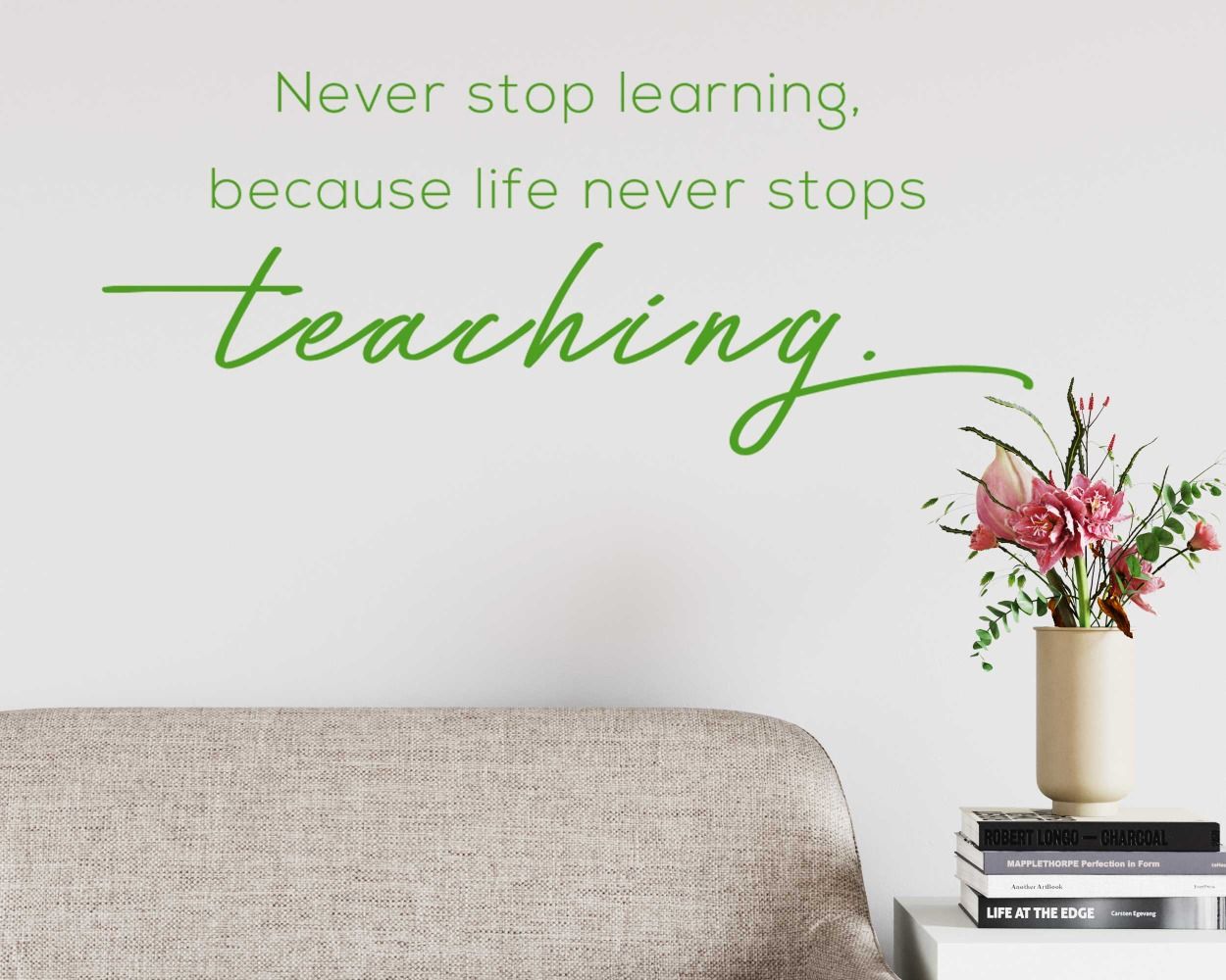 Motivational Quotes For Home Living Room Wall Stickers