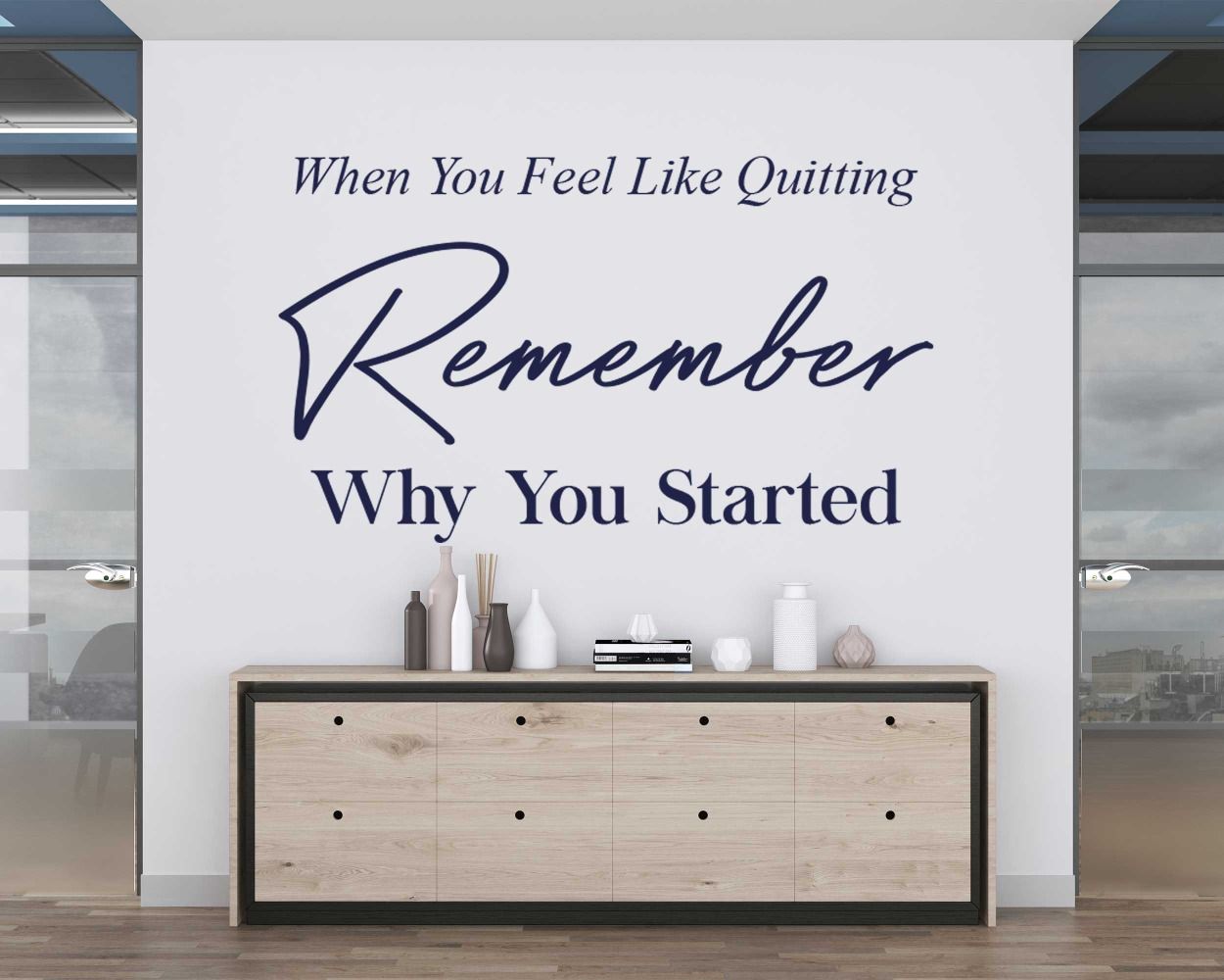 Motivation Quotes Wall Decals