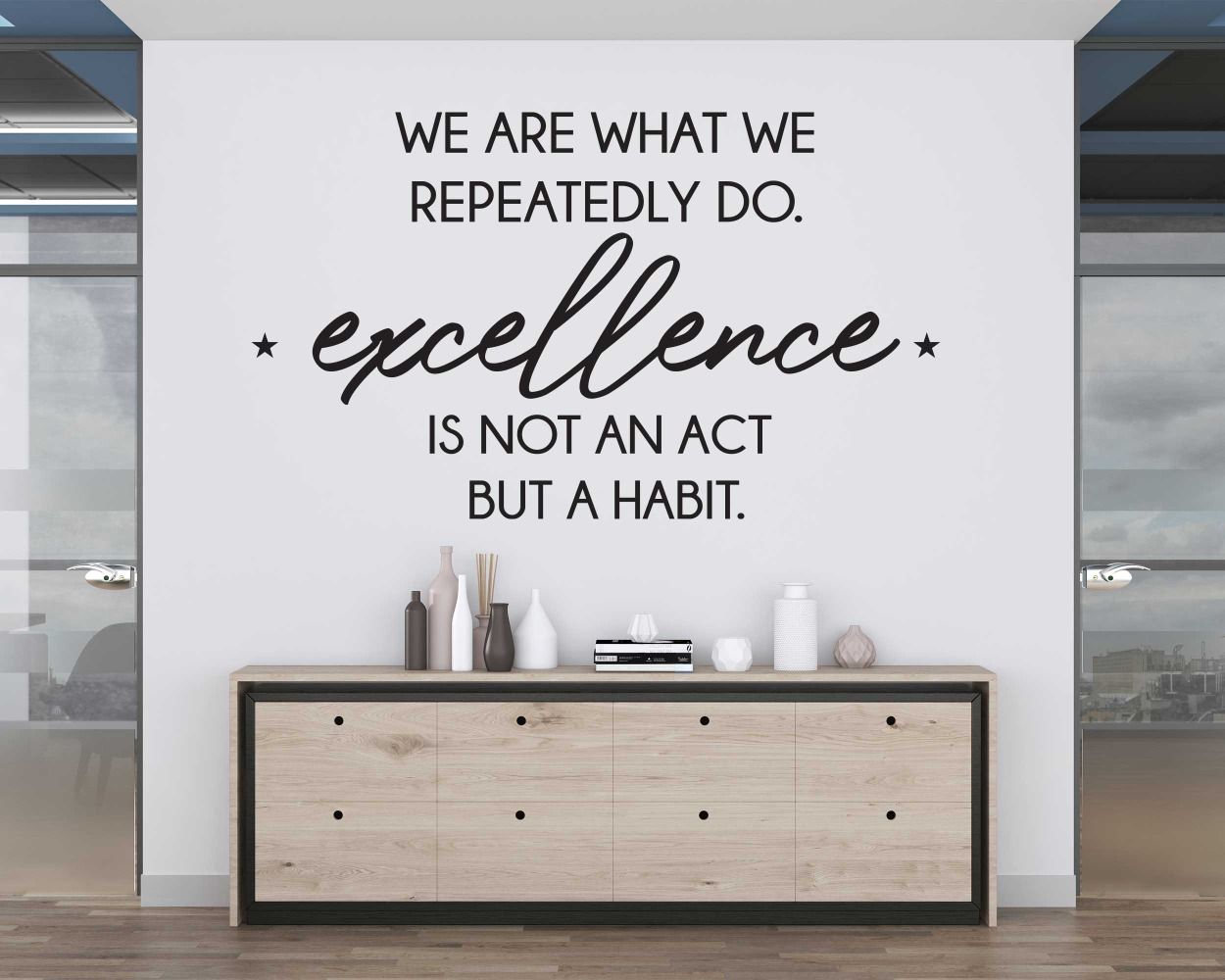 Inspirational Motivating Quotes Wall Decals for Office Room Decor