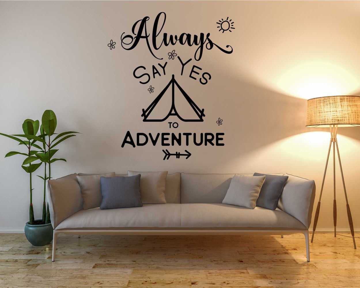 Motivation Quotes Wall Decals For Room Wall Decoration