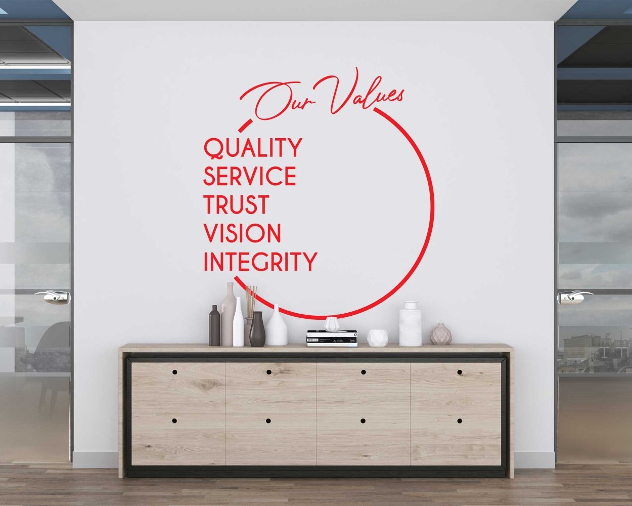 Motivational Quotes Wall Decals for Office Room Wall Decor