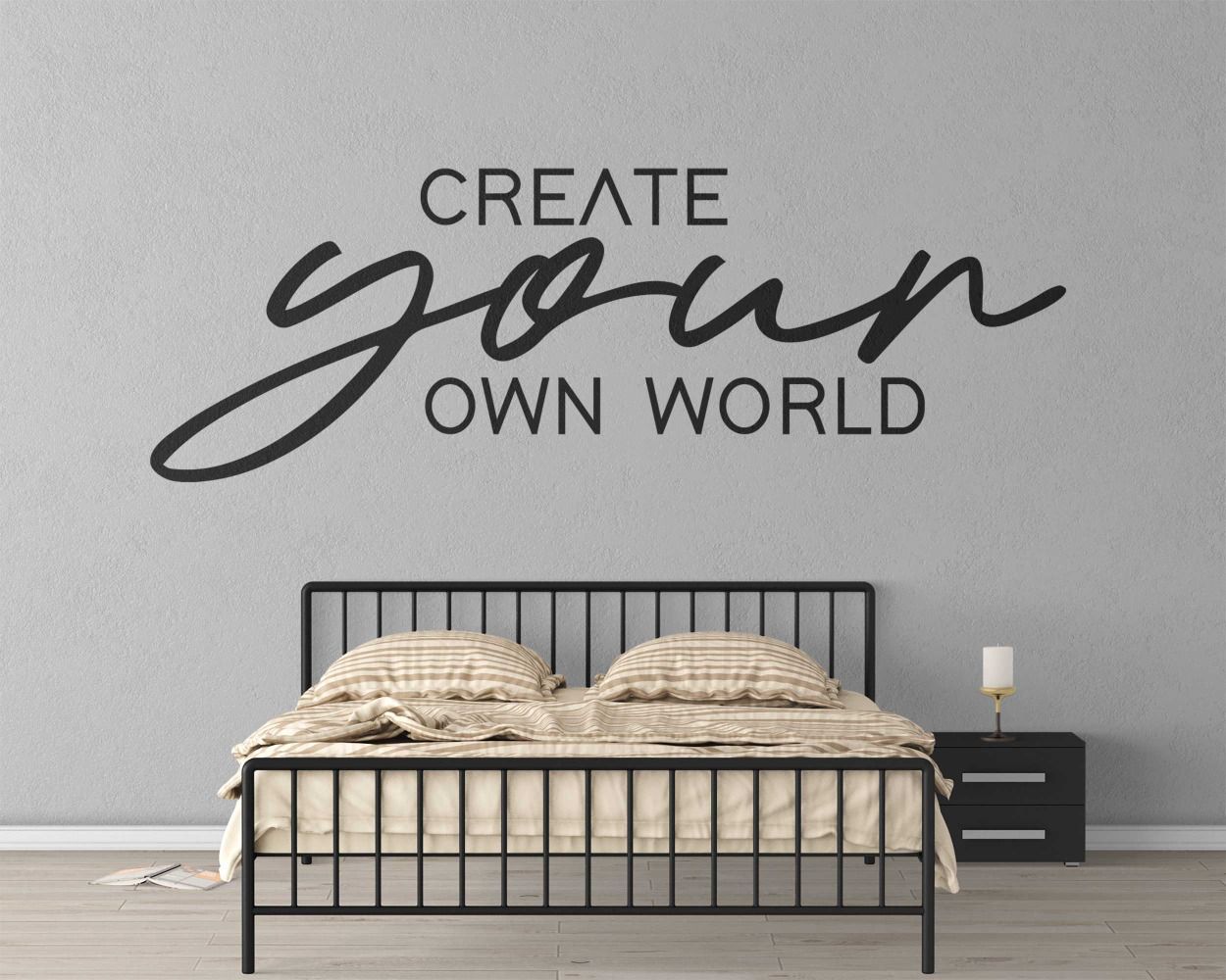 Motivational Quotes Wall Decals for room wall decoration