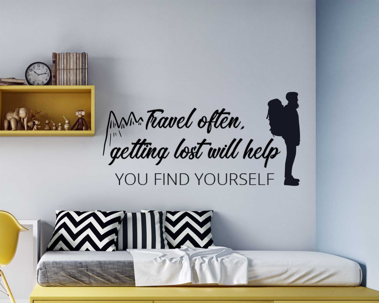 Motivational Quotes Wall Stickers For Bedroom Wall Decor 
