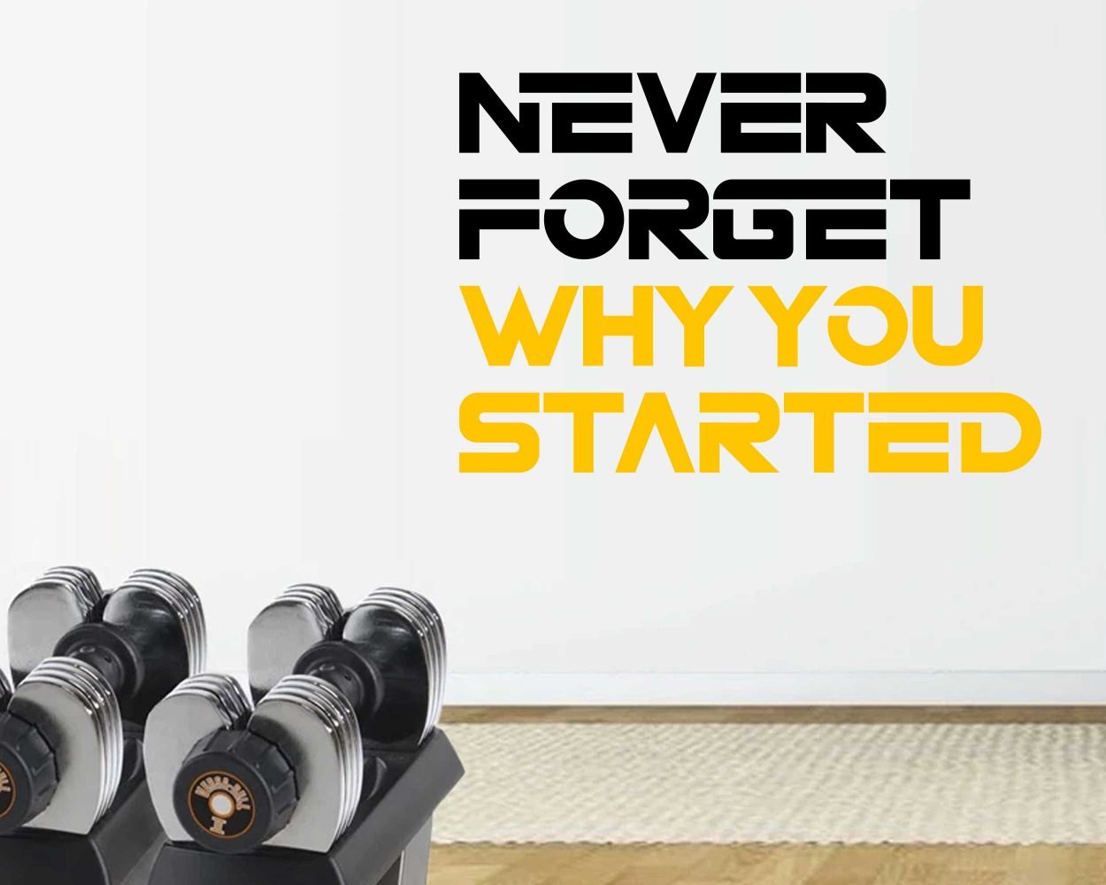 Wall quotes decals for gym wall decor
