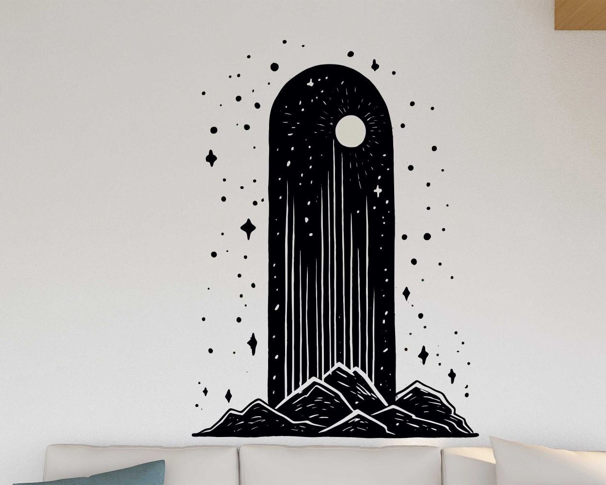 Mountains Of Inspiration Vinyl Decals For Home And Office Decoration 