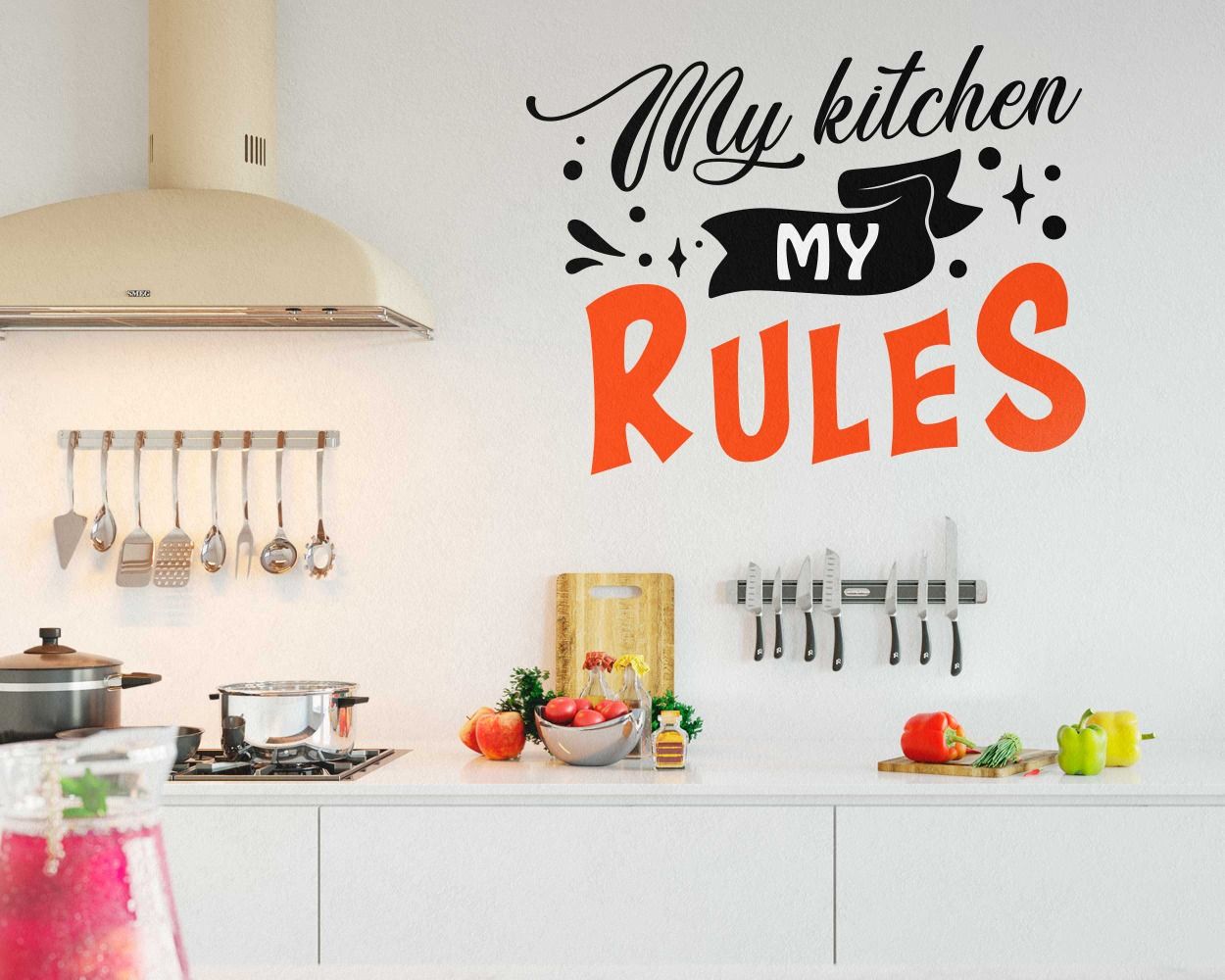 Wall Quotes Stickers For Kitchen Wall Decor