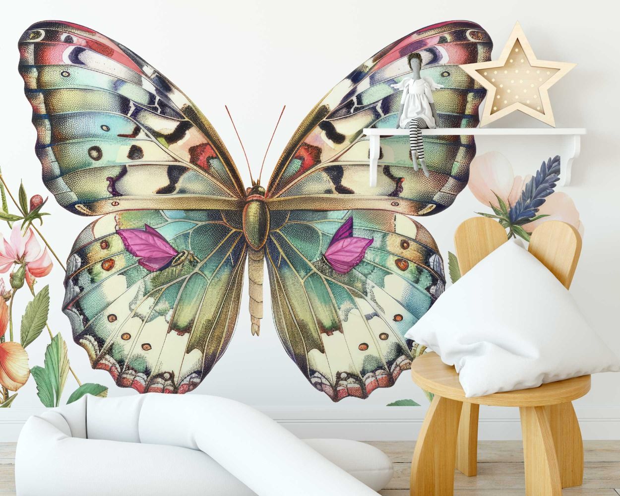 Best Beautiful Dream Like a Butterfly Wall Stickers